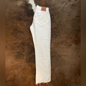 Levi 501 high wasted jeans